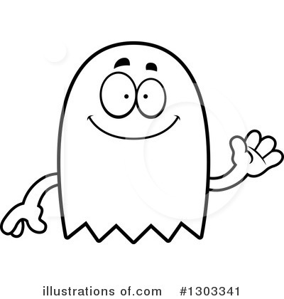 Royalty-Free (RF) Ghost Clipart Illustration by Cory Thoman - Stock Sample #1303341