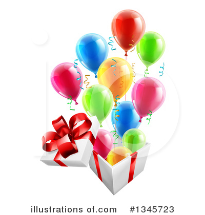 Balloon Clipart #1345723 by AtStockIllustration