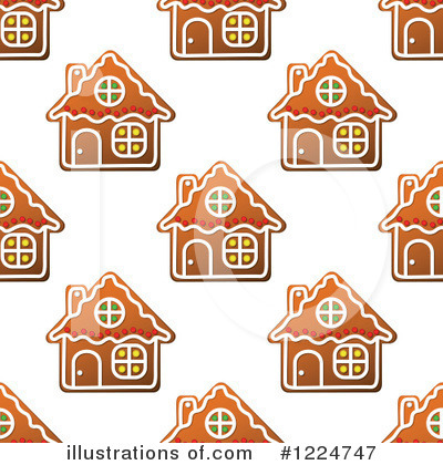 Royalty-Free (RF) Gingerbread Clipart Illustration by Vector Tradition SM - Stock Sample #1224747