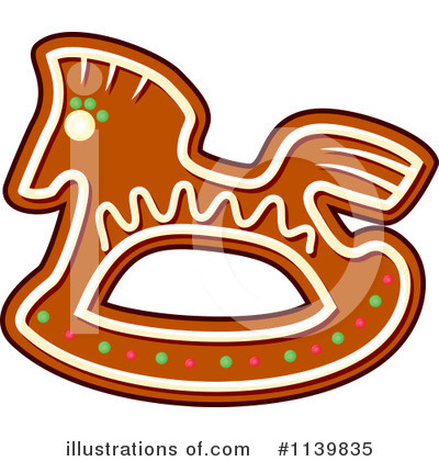 Royalty-Free (RF) Gingerbread Cookie Clipart Illustration by Vector Tradition SM - Stock Sample #1139835
