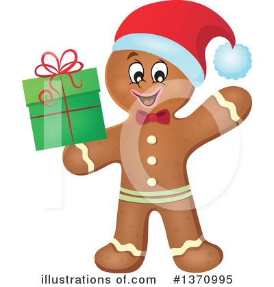 Gingerbread Men Clipart #1370995 by visekart