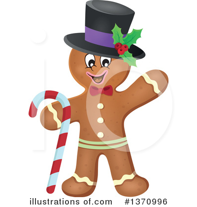 Gingerbread Men Clipart #1370996 by visekart