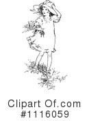 Girl Clipart #1116059 by Prawny Vintage