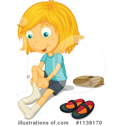 Girl Clipart #1138170 - Illustration by Graphics RF