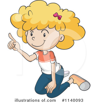 Pointing Clipart #1143978 - Illustration by Graphics RF