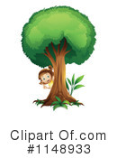 Hiding Behind Tree Clipart #1 - 6 Royalty-Free (RF) Illustrations