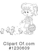 Girl Clipart #1230609 by Alex Bannykh