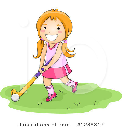 Field Hockey Clipart #1236817 by BNP Design Studio