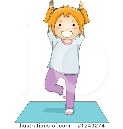 Yoga Clipart #1249274 by BNP Design Studio