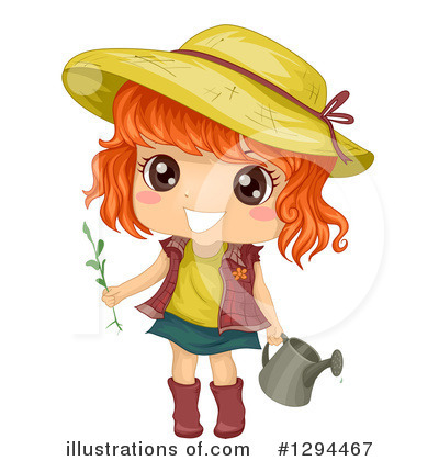 Royalty-Free (RF) Girl Clipart Illustration by BNP Design Studio - Stock Sample #1294467