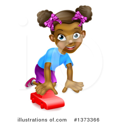 Royalty-Free (RF) Girl Clipart Illustration by AtStockIllustration - Stock Sample #1373366