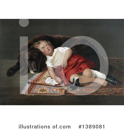 Royalty-Free (RF) Girl Clipart Illustration by JVPD - Stock Sample #1389081