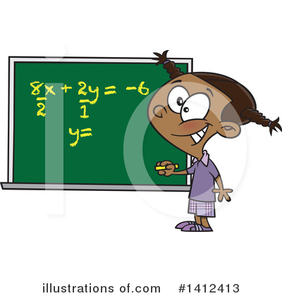 Chalkboard Clipart #1412413 by toonaday