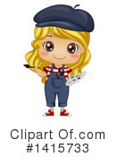 Girl Clipart #1415733 by BNP Design Studio