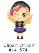 Girl Clipart #1415741 by BNP Design Studio