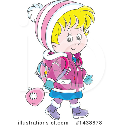 Winter Clothes Clipart #1433878 by Alex Bannykh