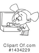 Girl Clipart #1434229 by toonaday