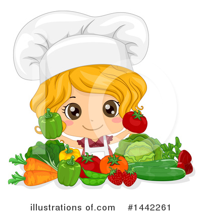 Lettuce Clipart #1442261 by BNP Design Studio