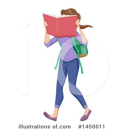 Studying Clipart #1450011 by BNP Design Studio