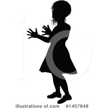 Royalty-Free (RF) Girl Clipart Illustration by AtStockIllustration - Stock Sample #1457848