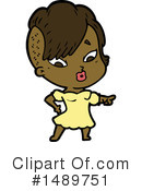 Girl Clipart #1489751 by lineartestpilot
