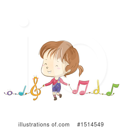 Music Notes Clipart #1514549 by BNP Design Studio