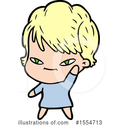 Royalty-Free (RF) Girl Clipart Illustration by lineartestpilot - Stock Sample #1554713