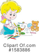 Girl Clipart #1583886 by Alex Bannykh