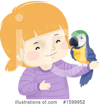 Parrot Clipart #1599952 by BNP Design Studio