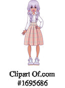 Girl Clipart #1695686 by Pushkin