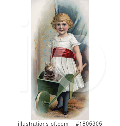 Royalty-Free (RF) Girl Clipart Illustration by JVPD - Stock Sample #1805305
