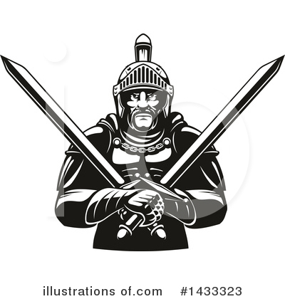 Gladiator Clipart #1433323 by Vector Tradition SM