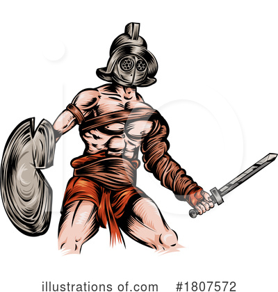Spartan Clipart #1807572 by Domenico Condello