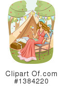 Glamping Clipart #1384220 by BNP Design Studio