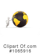 Globe Clipart #1065916 by chrisroll