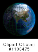 Globe Clipart #1103475 by Leo Blanchette