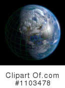 Globe Clipart #1103478 by Leo Blanchette