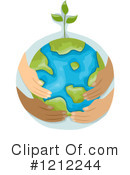 Globe Clipart #1212244 by BNP Design Studio