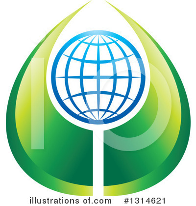 Royalty-Free (RF) Globe Clipart Illustration by Lal Perera - Stock Sample #1314621