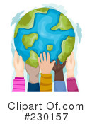 Globe Clipart #230157 by BNP Design Studio