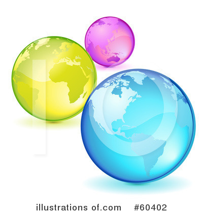 Globe Clipart #60402 by Oligo