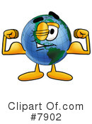 Globe Clipart #7902 by Mascot Junction