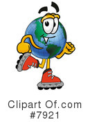 Globe Clipart #7921 by Mascot Junction