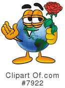 Globe Clipart #7922 by Mascot Junction