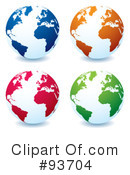 Globe Clipart #93704 by michaeltravers