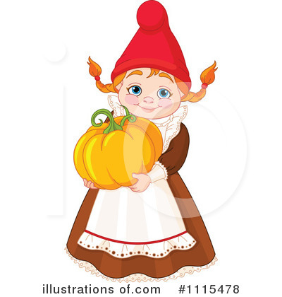 Royalty-Free (RF) Gnome Clipart Illustration by Pushkin - Stock Sample #1115478