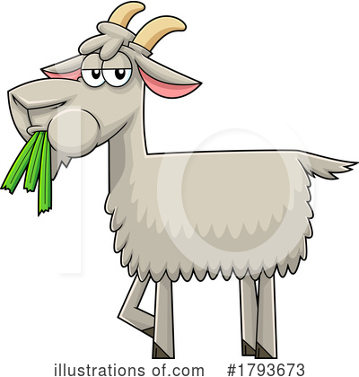 Goat Clipart #1793673 by Hit Toon