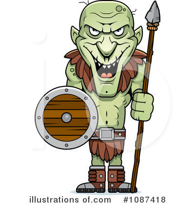 Royalty-Free (RF) Goblin Clipart Illustration by Cory Thoman - Stock Sample #1087418