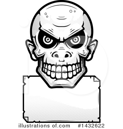 Royalty-Free (RF) Goblin Skull Clipart Illustration by Cory Thoman - Stock Sample #1432622
