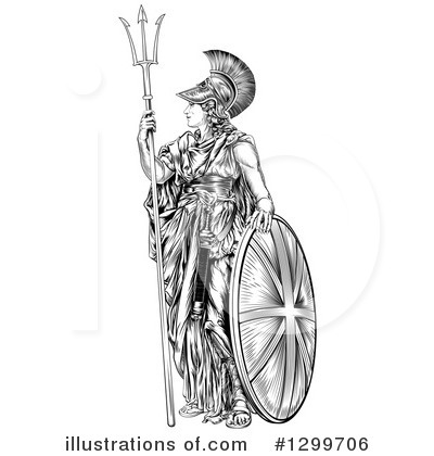 Athena Clipart #1299706 by AtStockIllustration